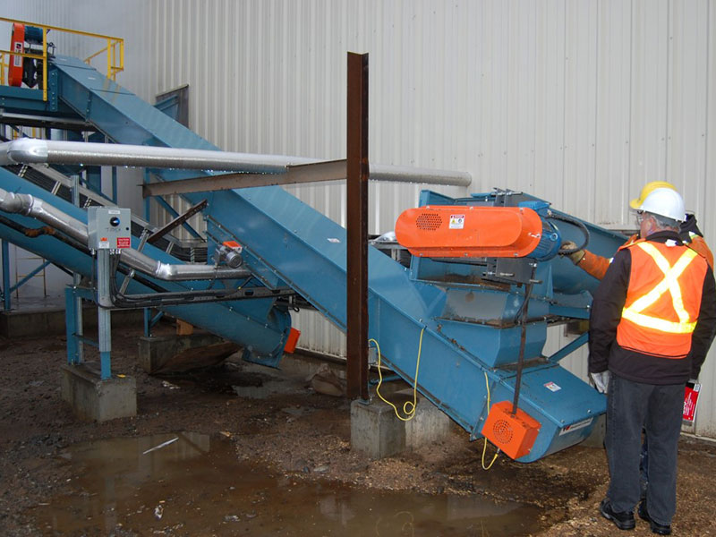 biomass material handling